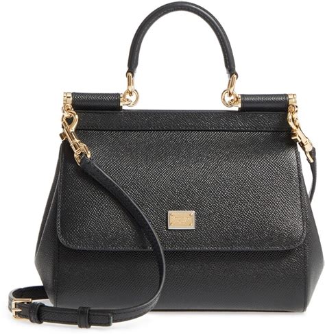 Dolce&Gabbana 'Small Miss Sicily' Leather Satchel 